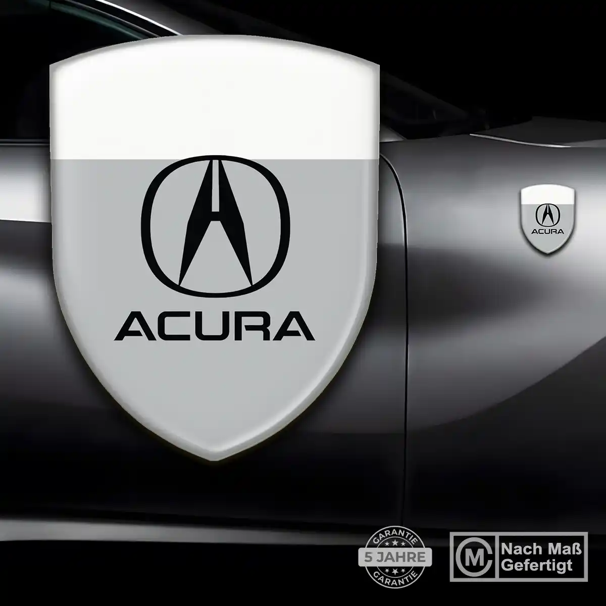 Acura Emblem Aufkleber Tuningfahrzeug