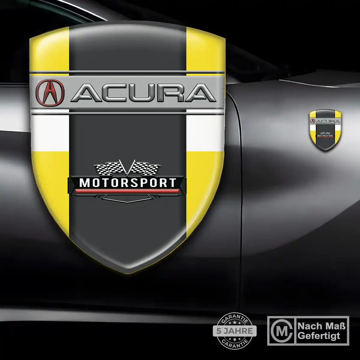 Acura Emblem Aufkleber Wappen Auto Stilvolles Design