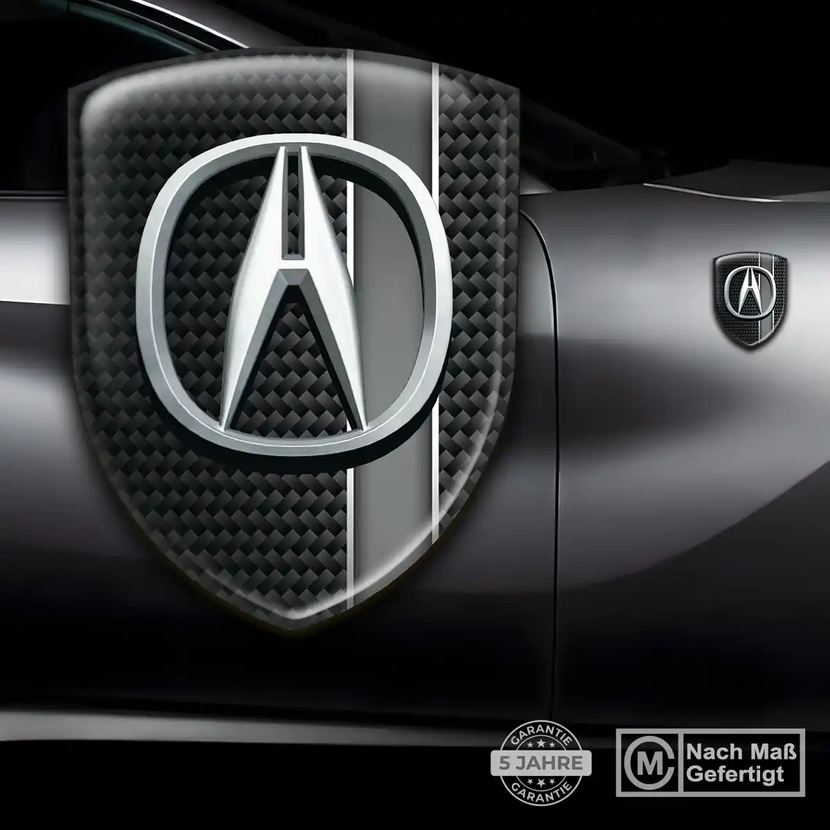 Acura Emblem Aufkleber Wappen Hochwertiges Harz