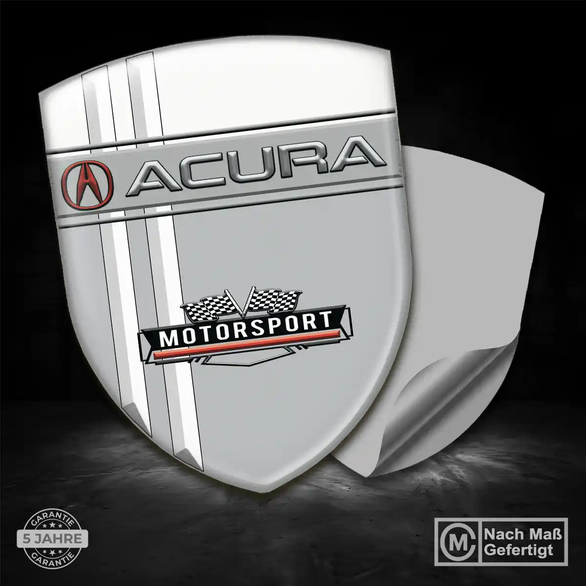 Acura Emblem Aufkleber Wappen Interieurdesign
