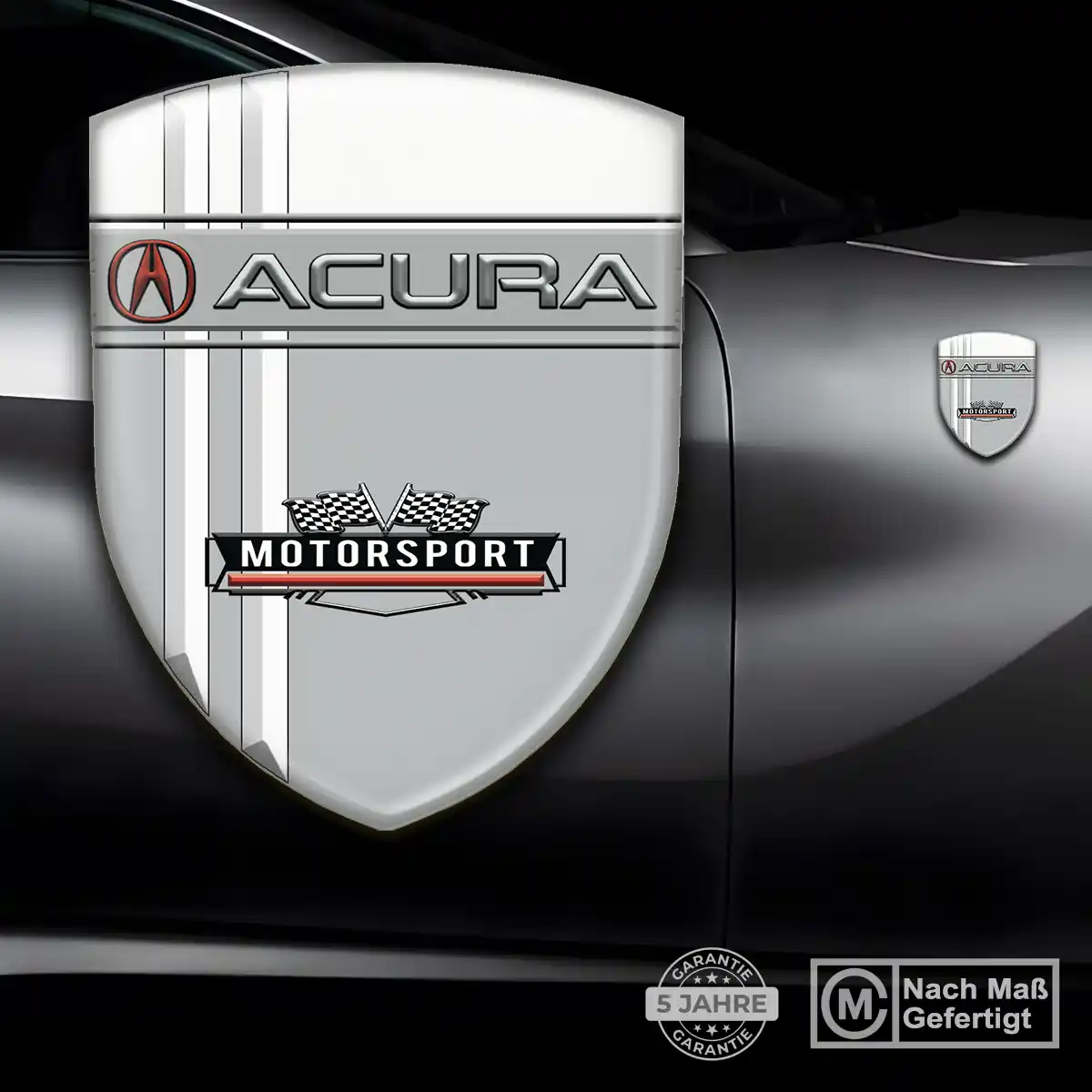 Acura Emblem Aufkleber Wappen Interieurdesign