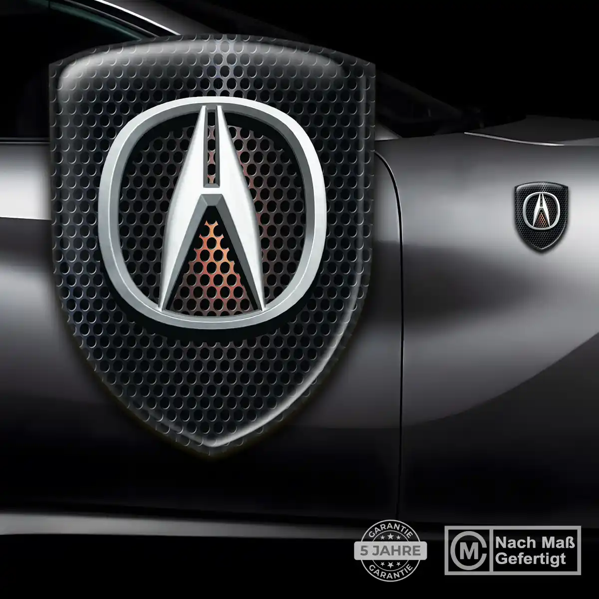 Acura Emblem Aufkleber Wappen Stilvolles Design