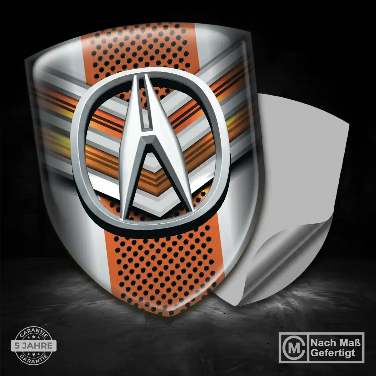 Acura Emblem Aufkleber Wappen Tuningfahrzeug