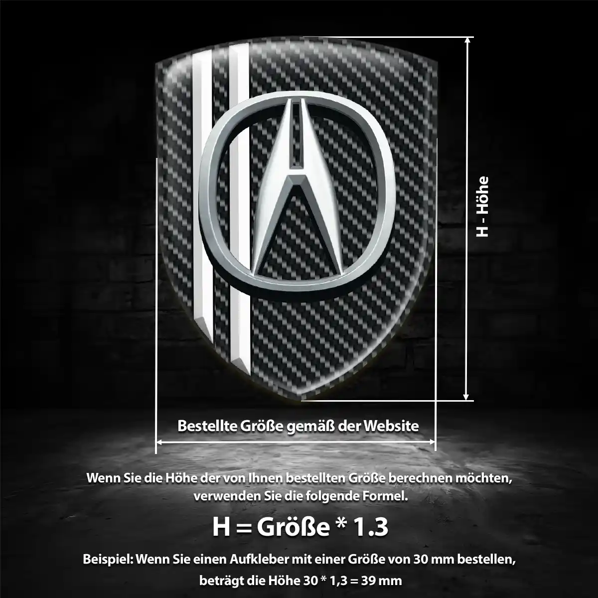 Acura Emblem Auto Premium-Edition