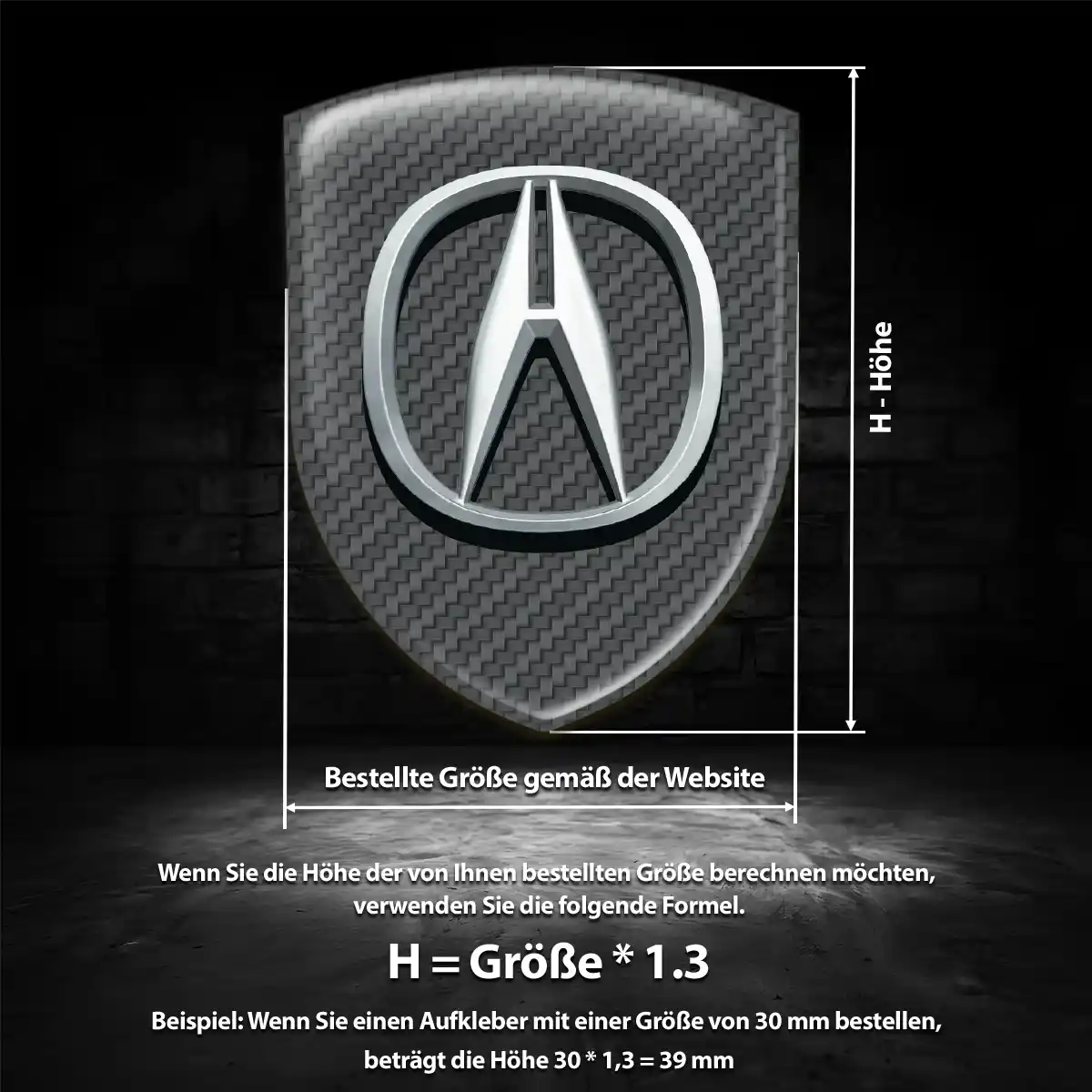 Acura Emblem Luxus-Edition