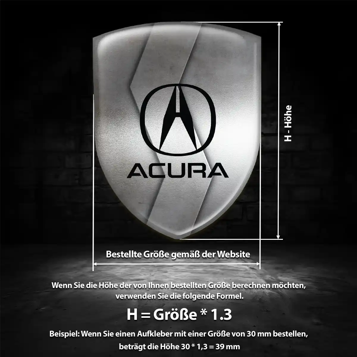 Acura Emblem Premium-Edition