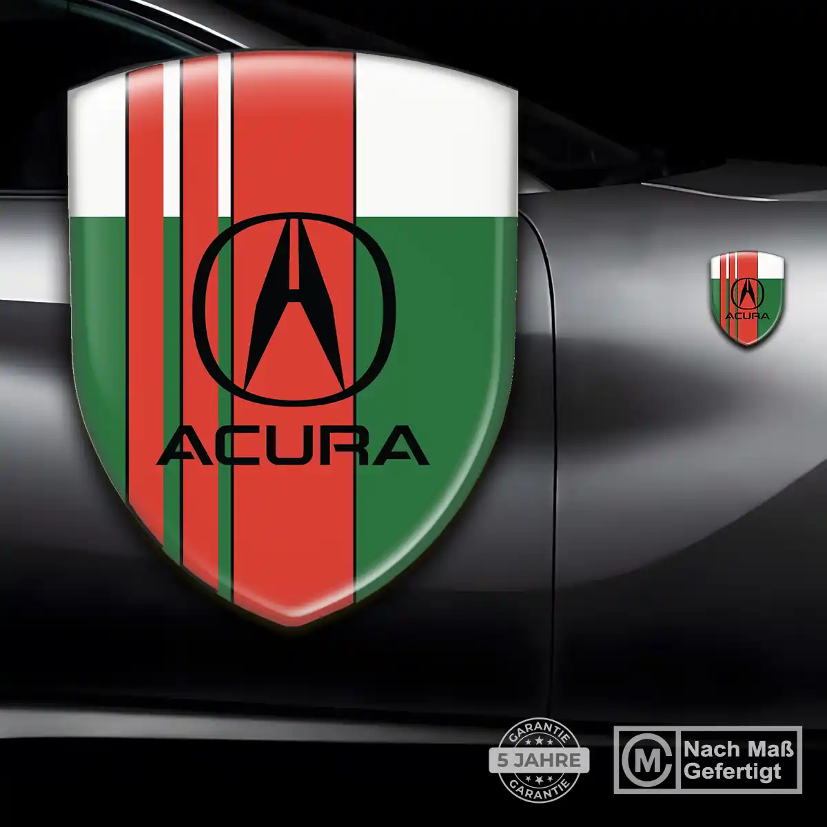 Acura Emblem Wappen Aufkleber Auto Hochwertiges Harz
