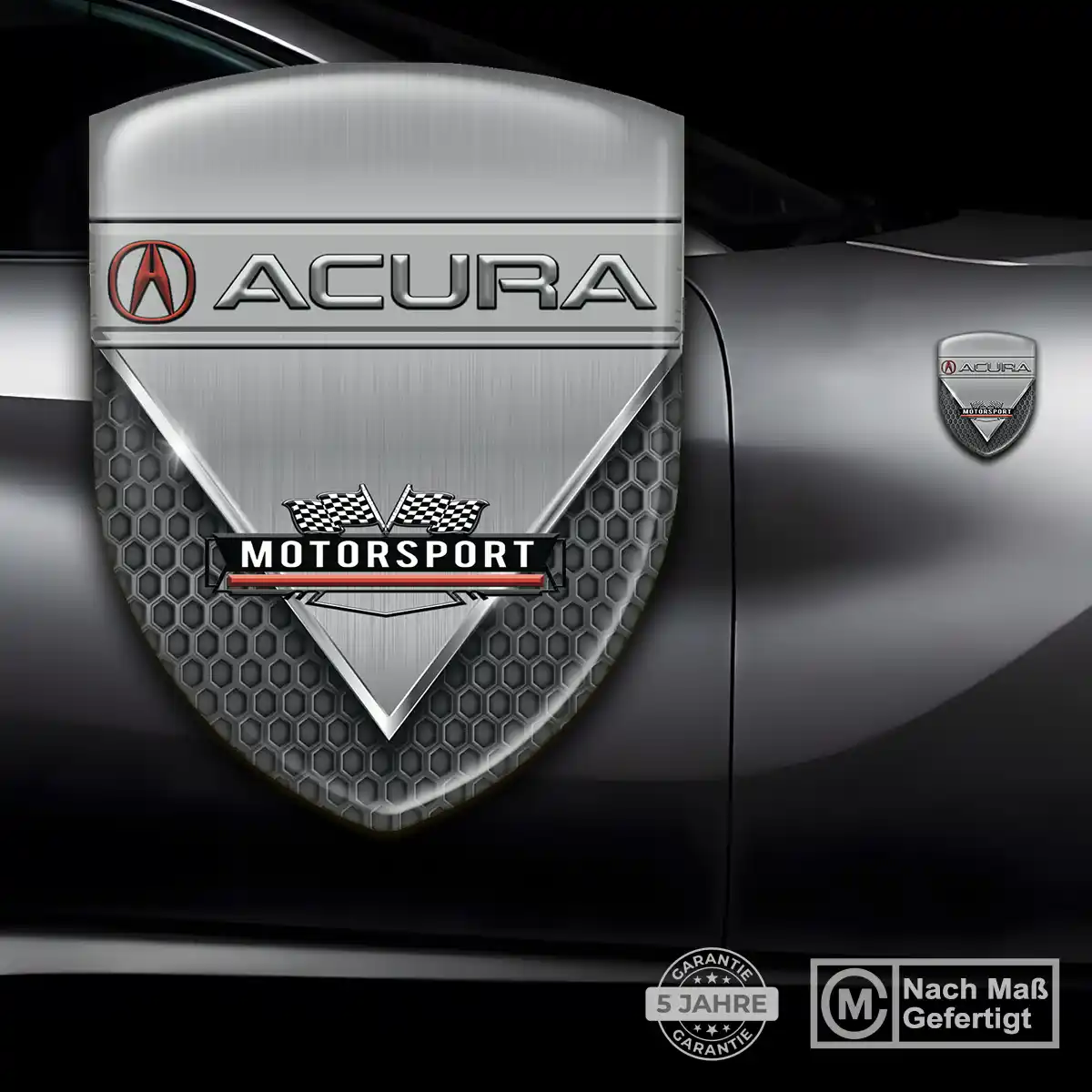 Acura Emblem Wappen Aufkleber Exterieurdesign