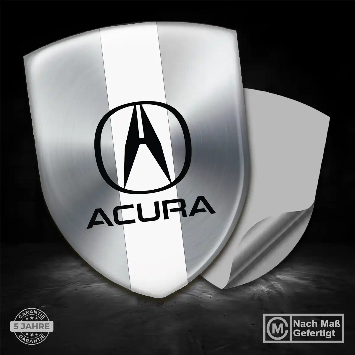 Acura Emblem Wappen Aufkleber Interieurdesign
