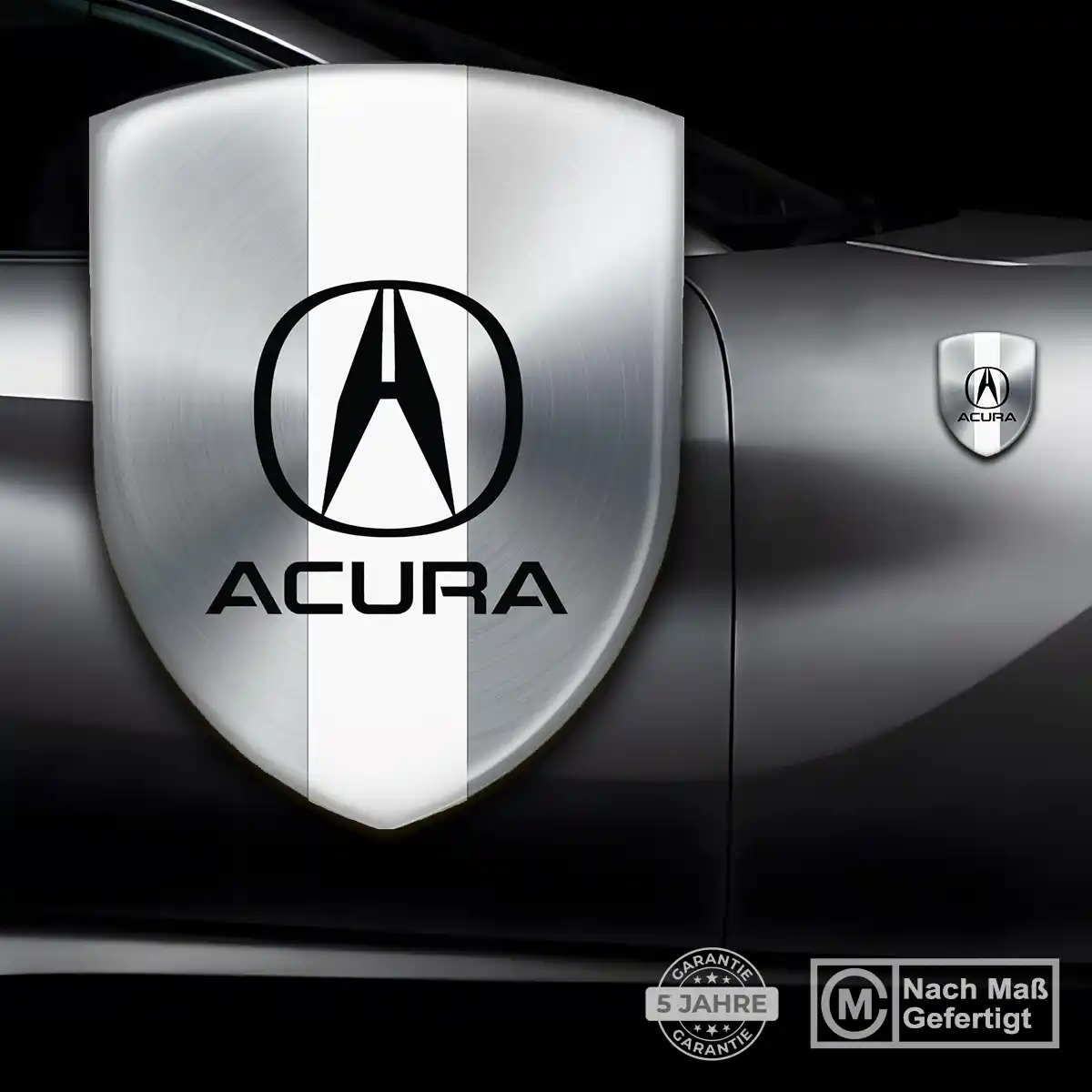 Acura Emblem Wappen Aufkleber Interieurdesign