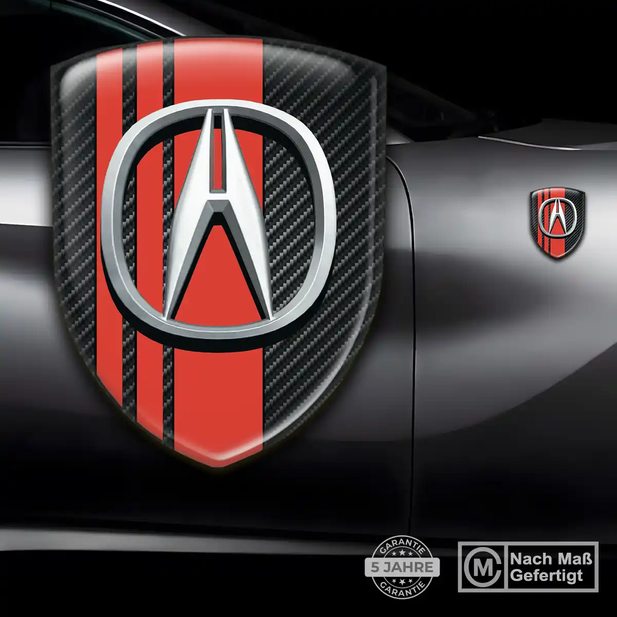 Acura Emblem Wappen Aufkleber Luxus-Edition