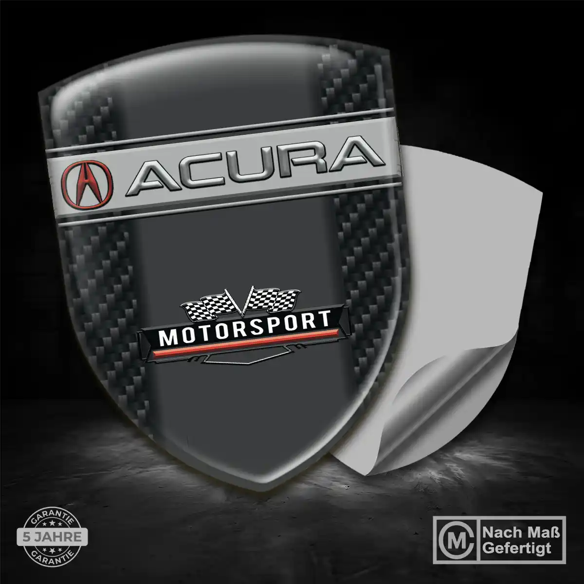 Acura Emblem Wappen Aufkleber Stilvolles Design