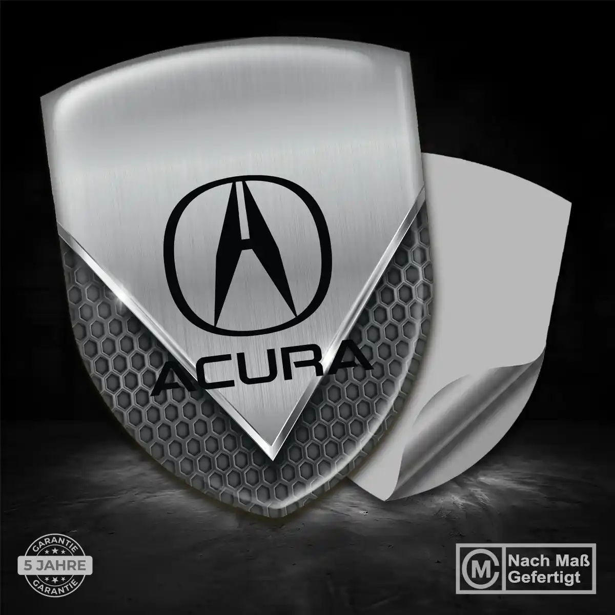 Acura Emblem Wappen Auto Premium-Edition
