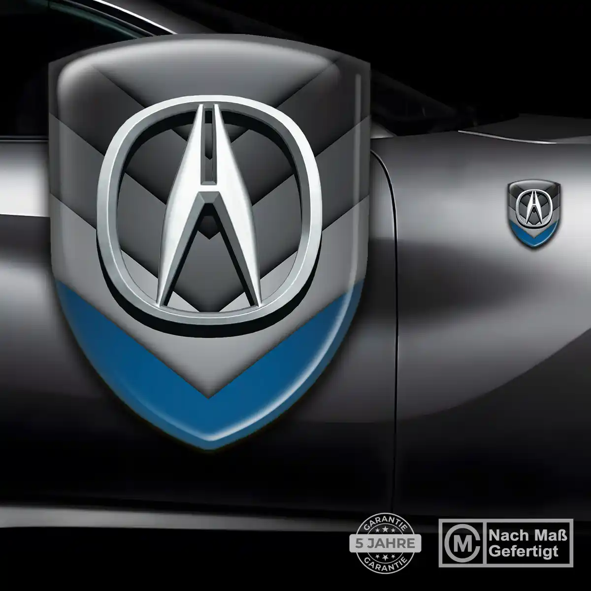 Acura Emblem Wappen Stilvolles Design