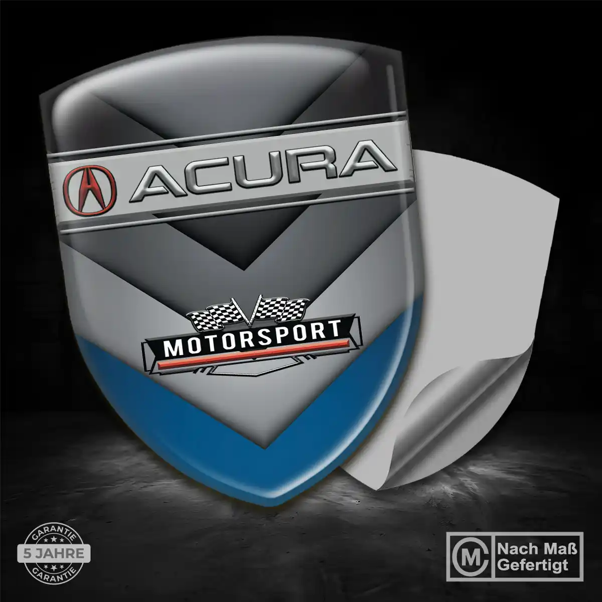 Acura Emblem Wappen Tuningfahrzeug