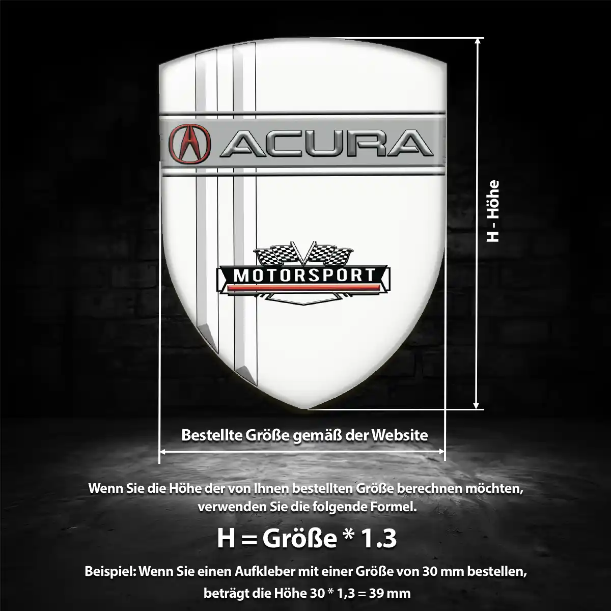 Acura Embleme Auto Exterieurdesign