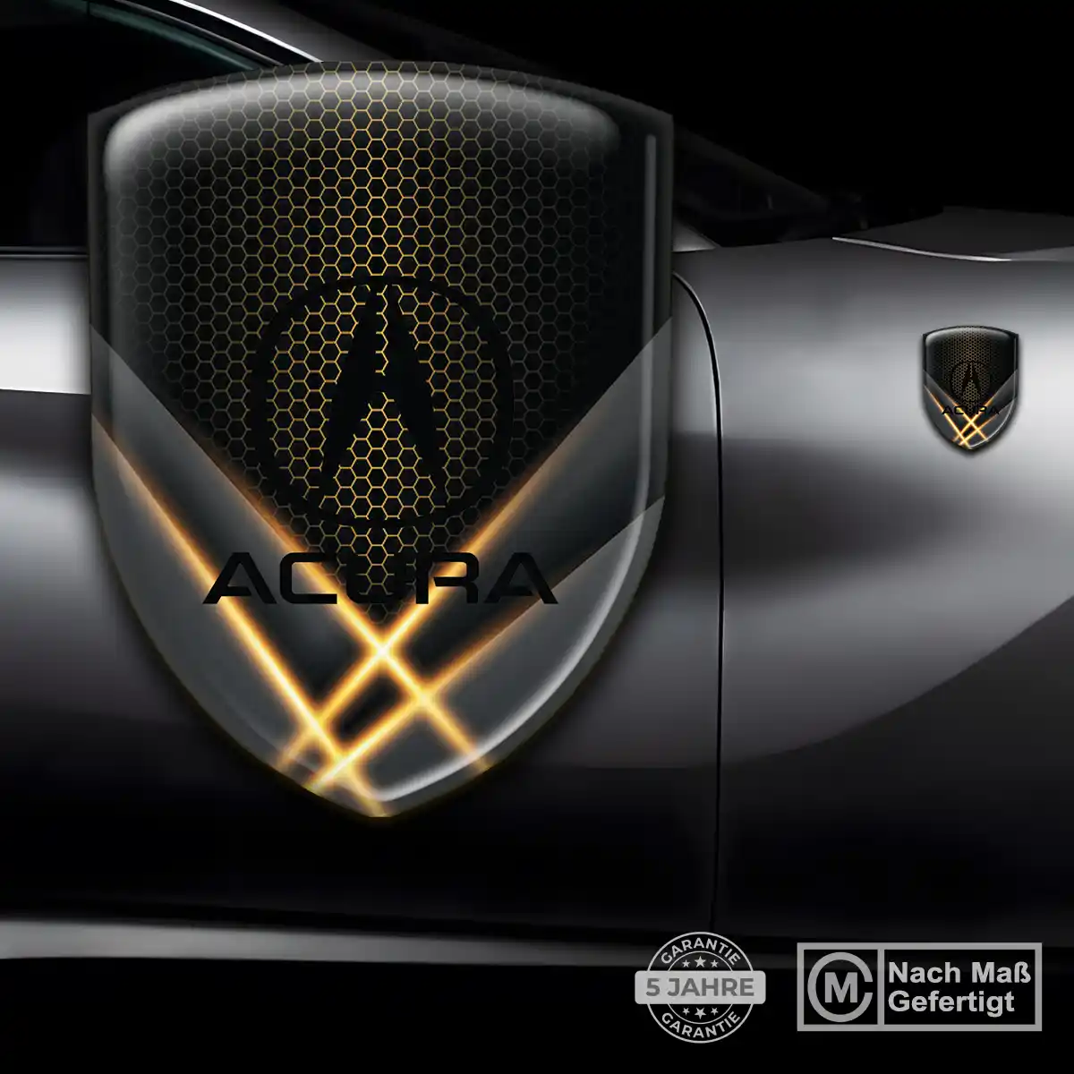 Acura Embleme Auto Stilvolles Design