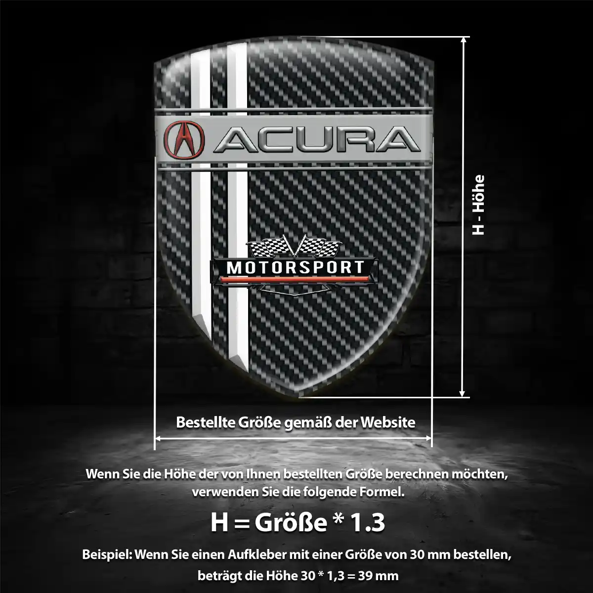 Acura Embleme Interieurdesign