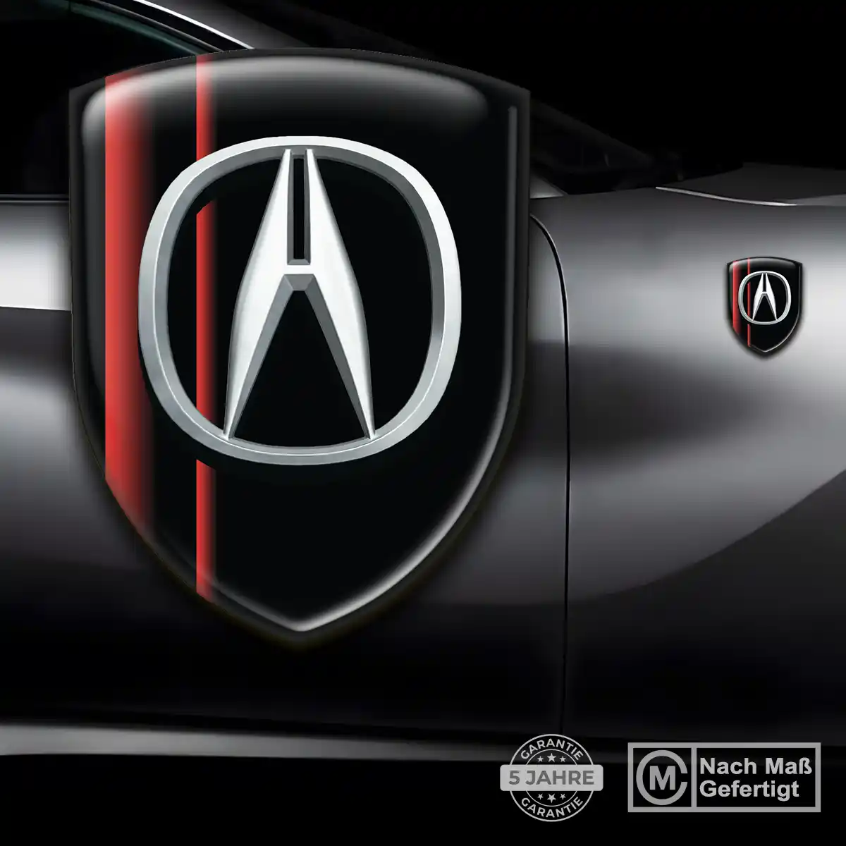 Acura Embleme Silikon Aufkleber Auto Hohe Qualität