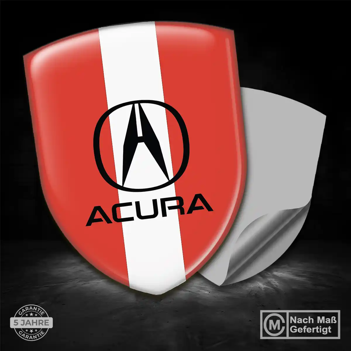 Acura Embleme Silikon Aufkleber Auto Interieurdesign