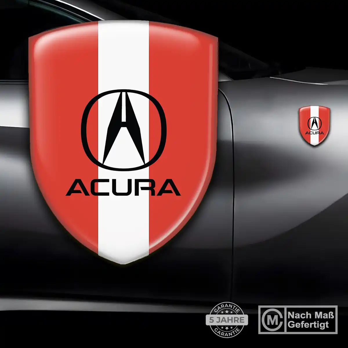 Acura Embleme Silikon Aufkleber Auto Interieurdesign