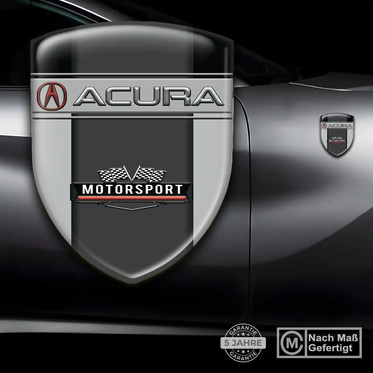 Acura Embleme Silikon Aufkleber Auto Limitierte Auflage