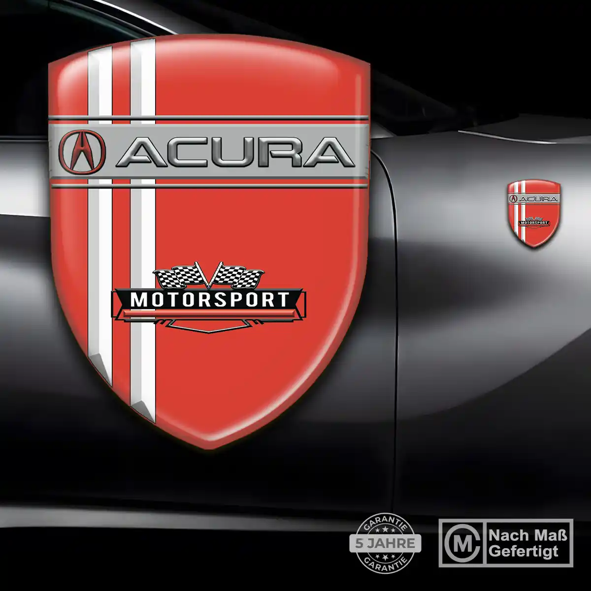 Acura Embleme Silikon Aufkleber Auto Premiumqualität