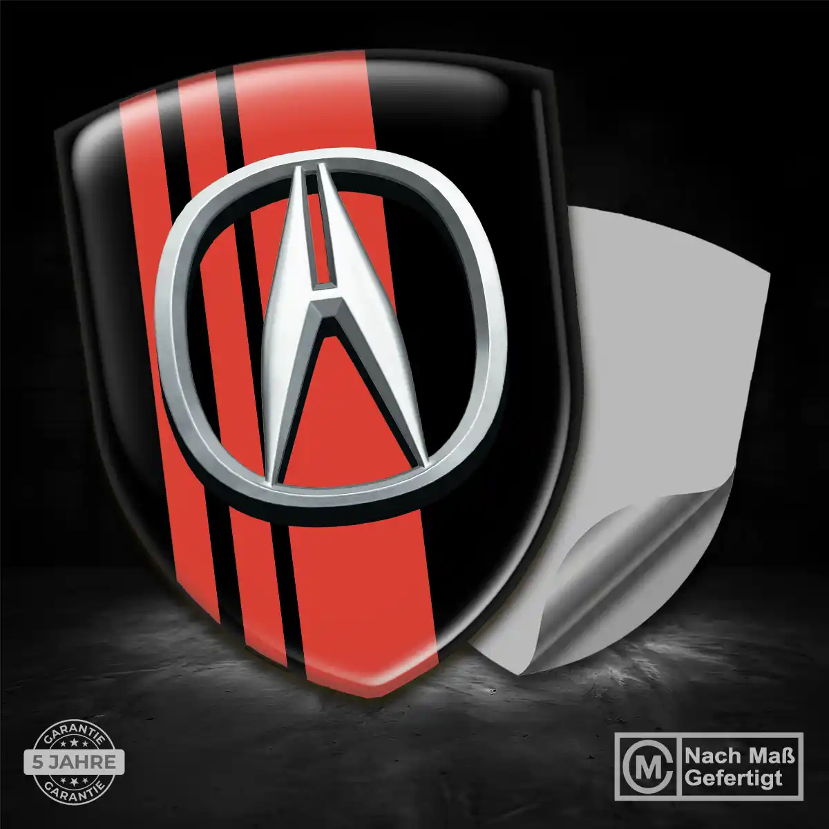 Acura Embleme Silikon Aufkleber Auto Stilvolles Design