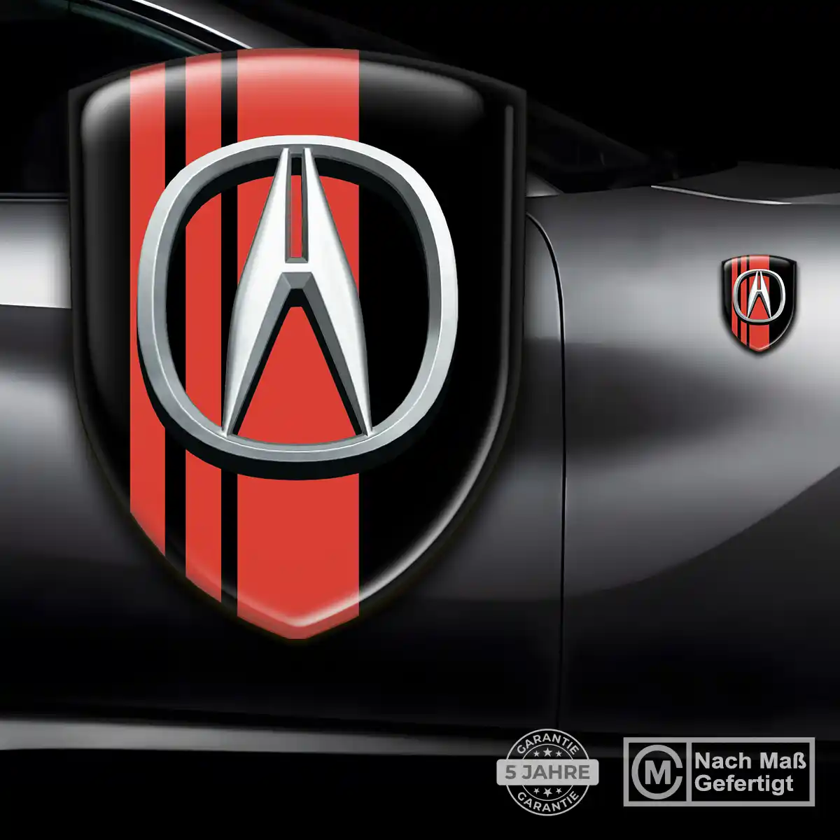 Acura Embleme Silikon Aufkleber Auto Stilvolles Design