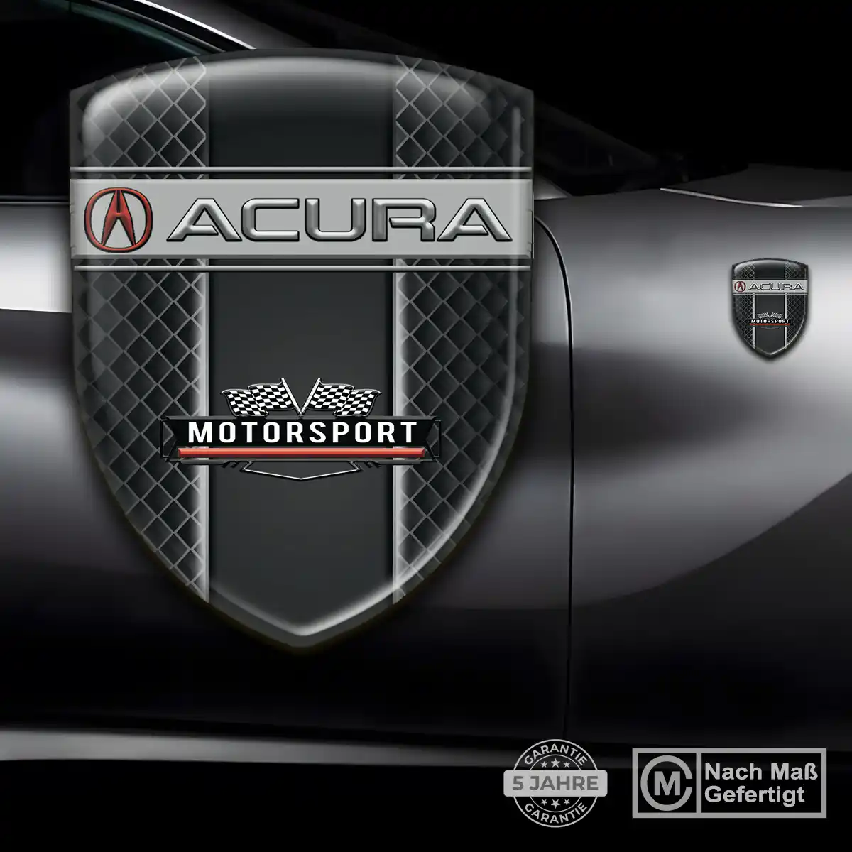 Acura Embleme Silikon Aufkleber Hohe Qualität