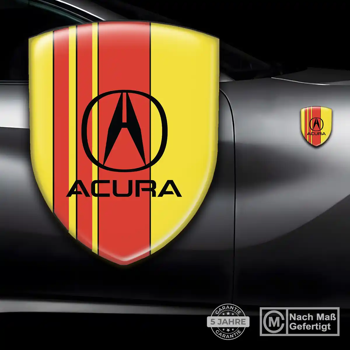 Acura Embleme Silikon Aufkleber Interieurdesign
