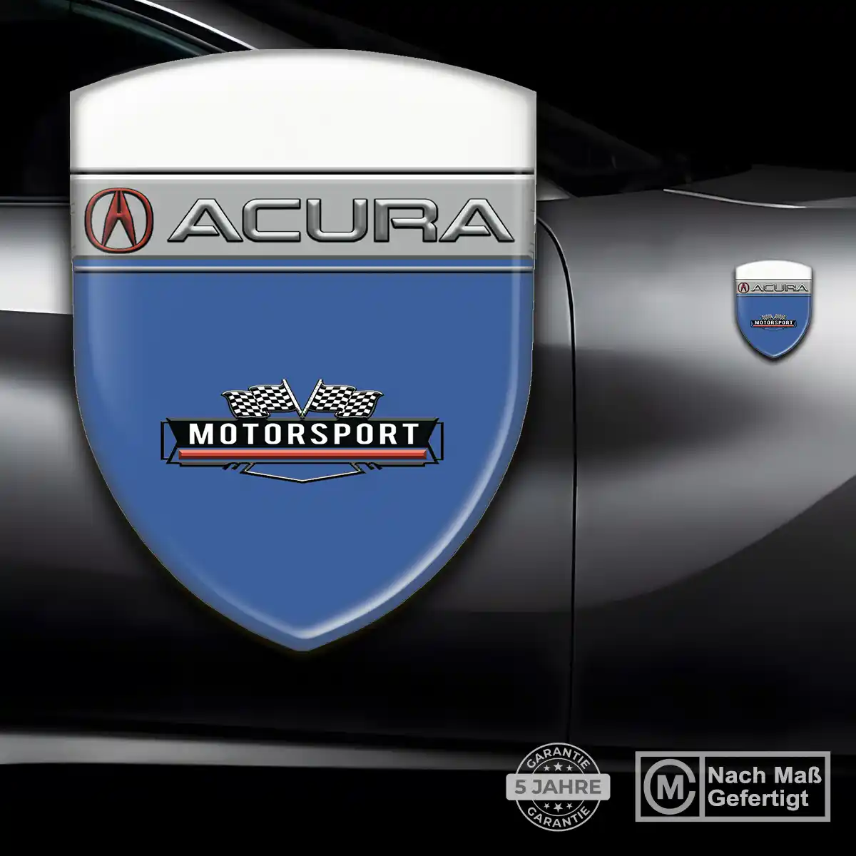 Acura Embleme Silikon Aufkleber Limitierte Auflage