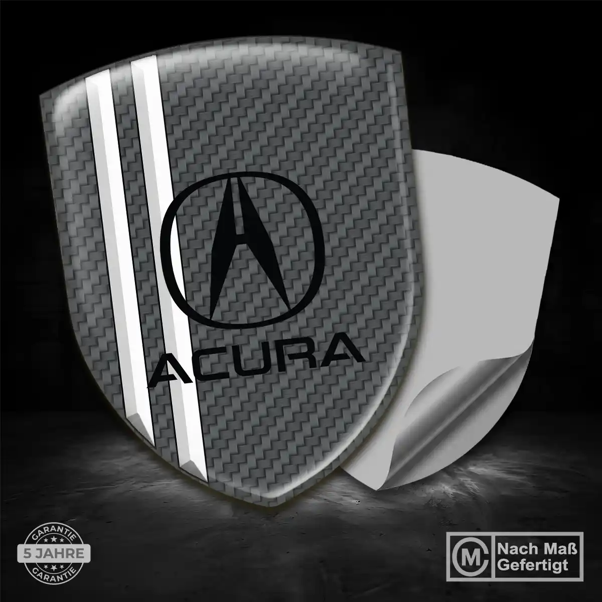 Acura Embleme Silikon Aufkleber Luxus-Edition