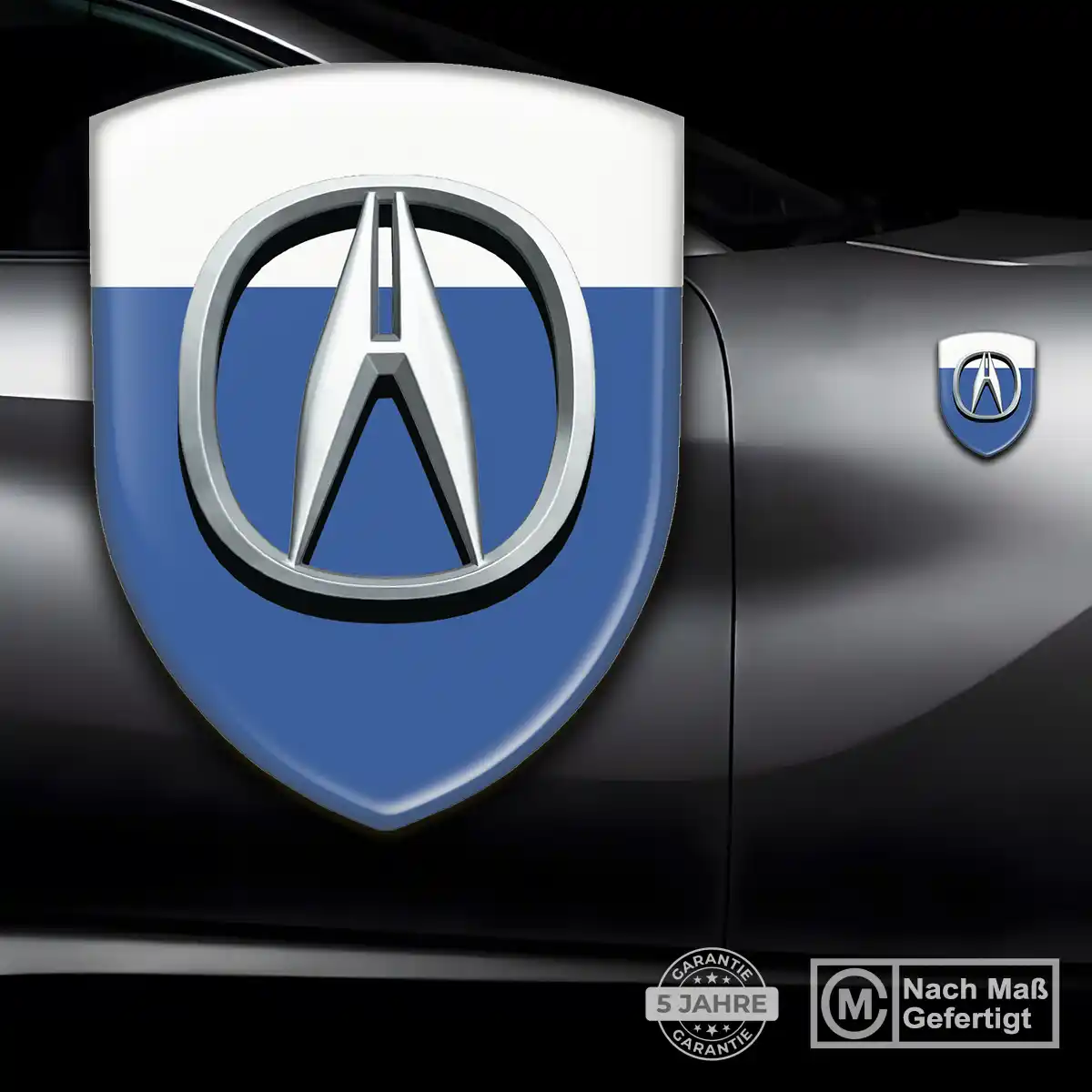 Acura Embleme Silikon Aufkleber Premiumqualität