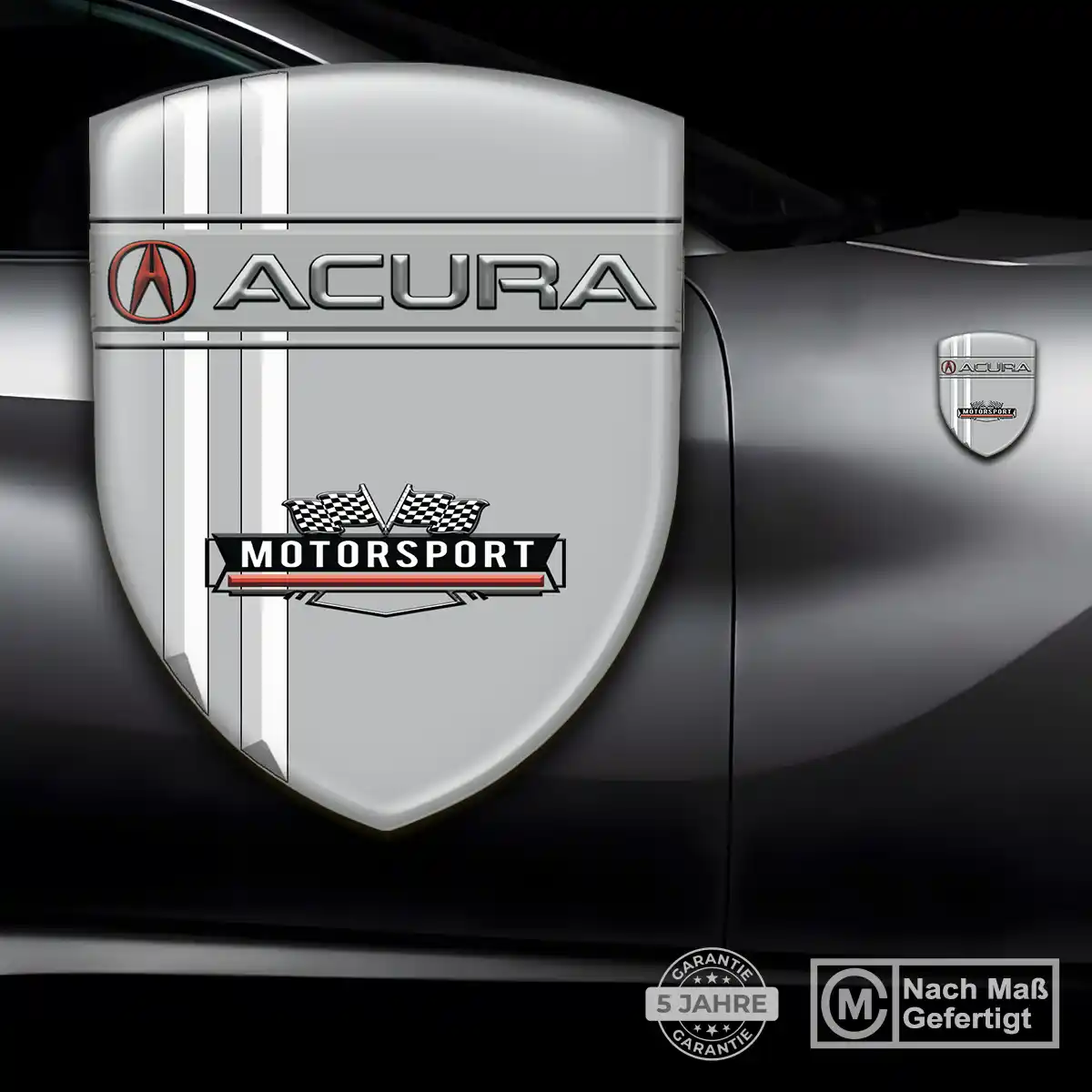 Acura Silikon Aufkleber Auto Hochwertiges Harz
