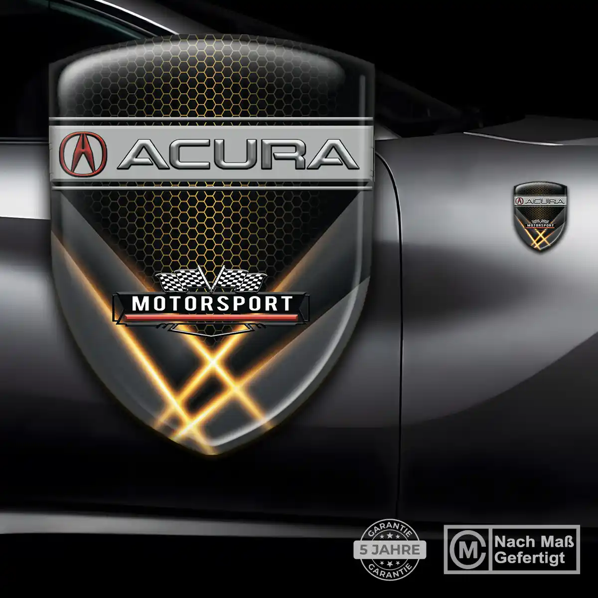Acura Silikon Aufkleber Embleme Auto Exterieurdesign