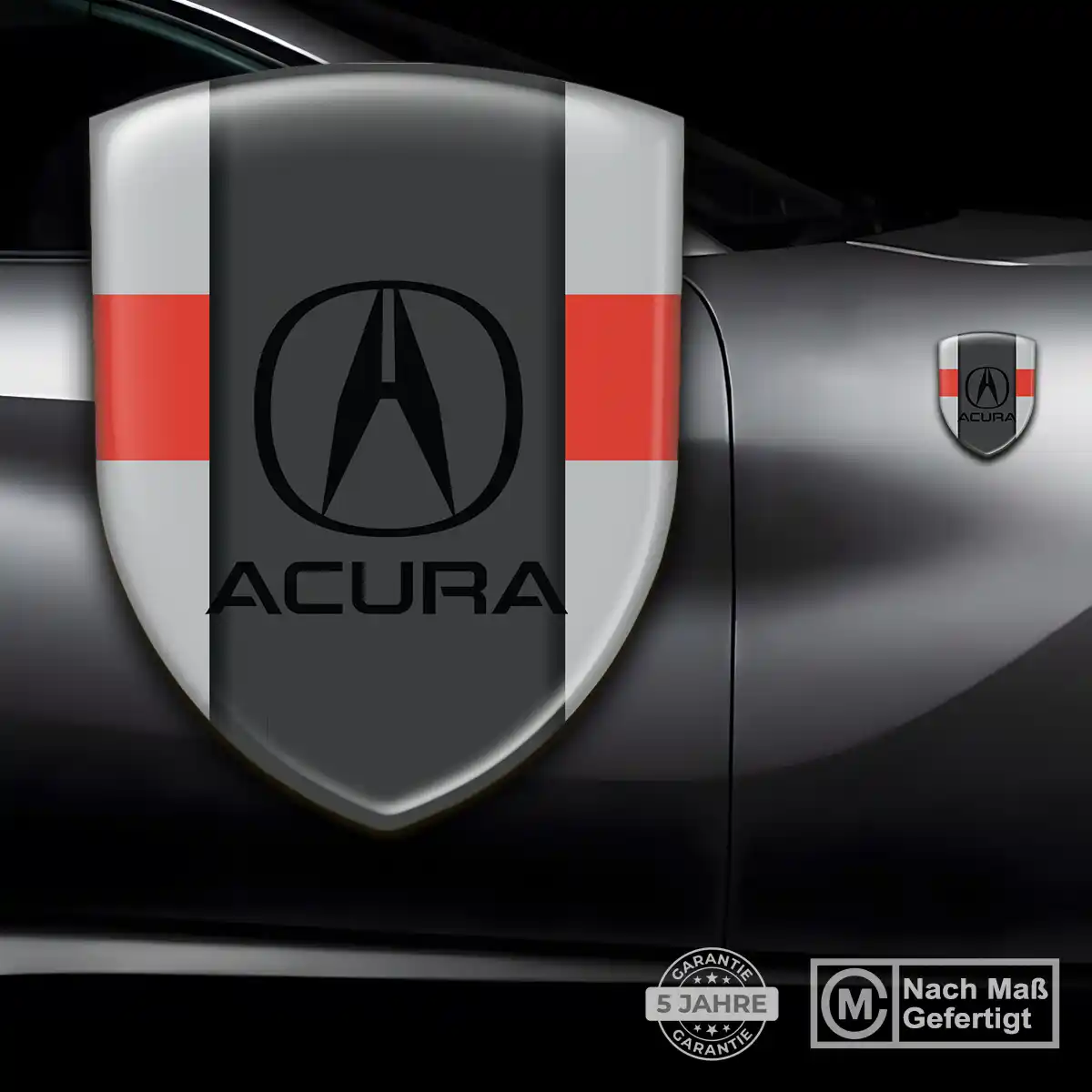 Acura Silikon Aufkleber Embleme Auto Limitierte Auflage