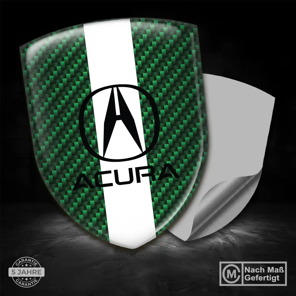 Acura Silikon Aufkleber Embleme Auto Stilvolles Design