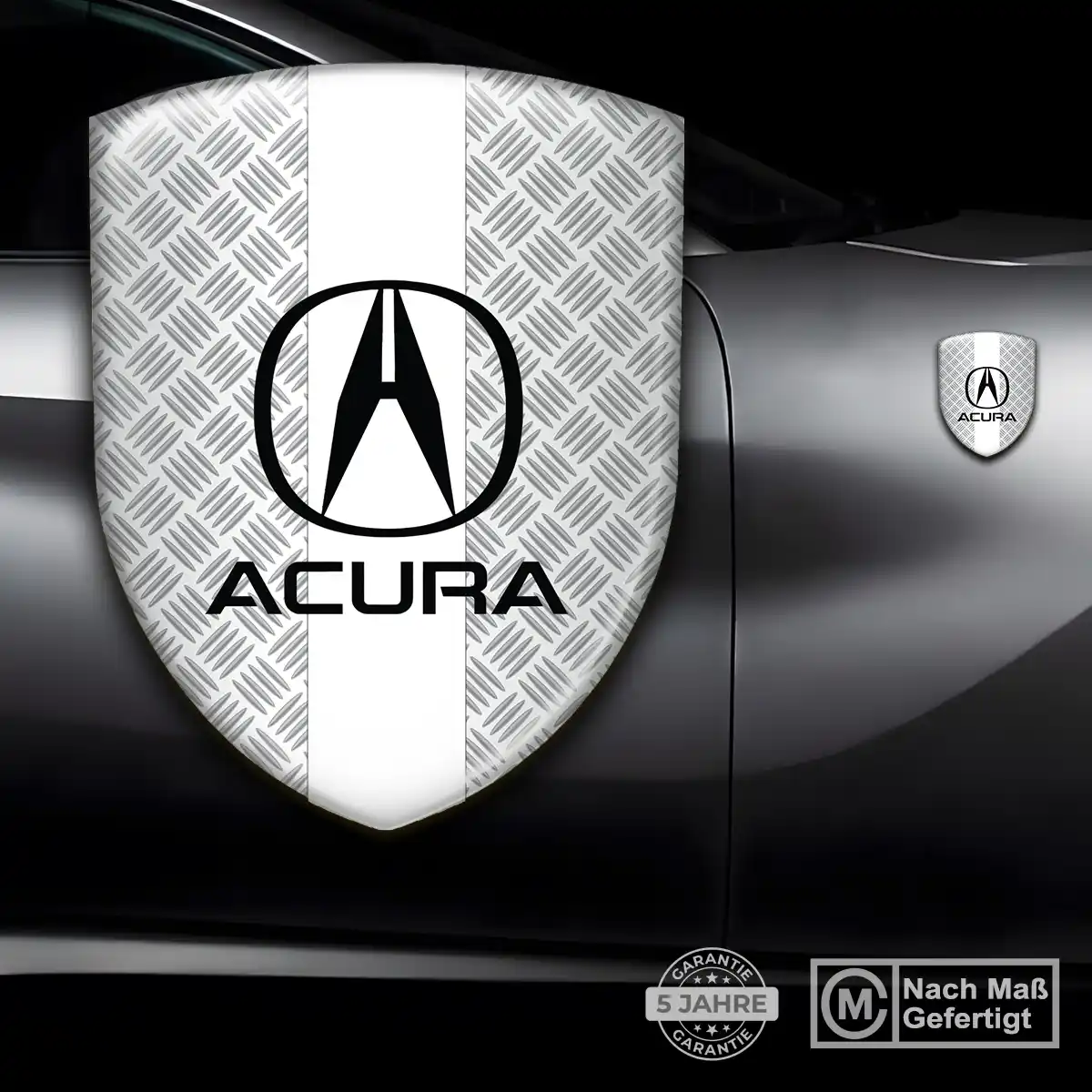 Acura Silikon Aufkleber Embleme Hochwertiges Harz