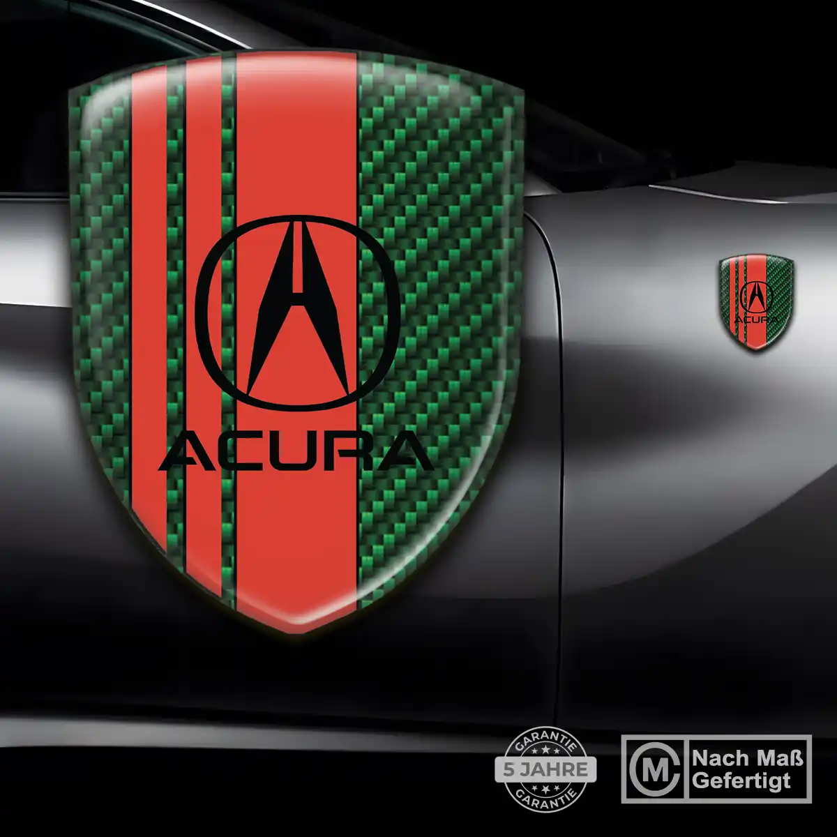 Acura Silikon Aufkleber Embleme Hohe Qualität
