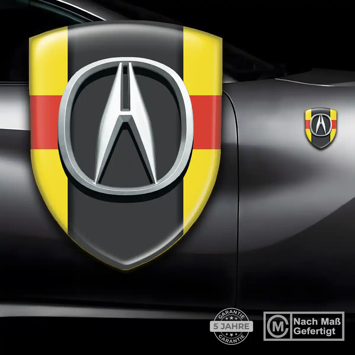 Acura Silikon Aufkleber Embleme Limitierte Auflage