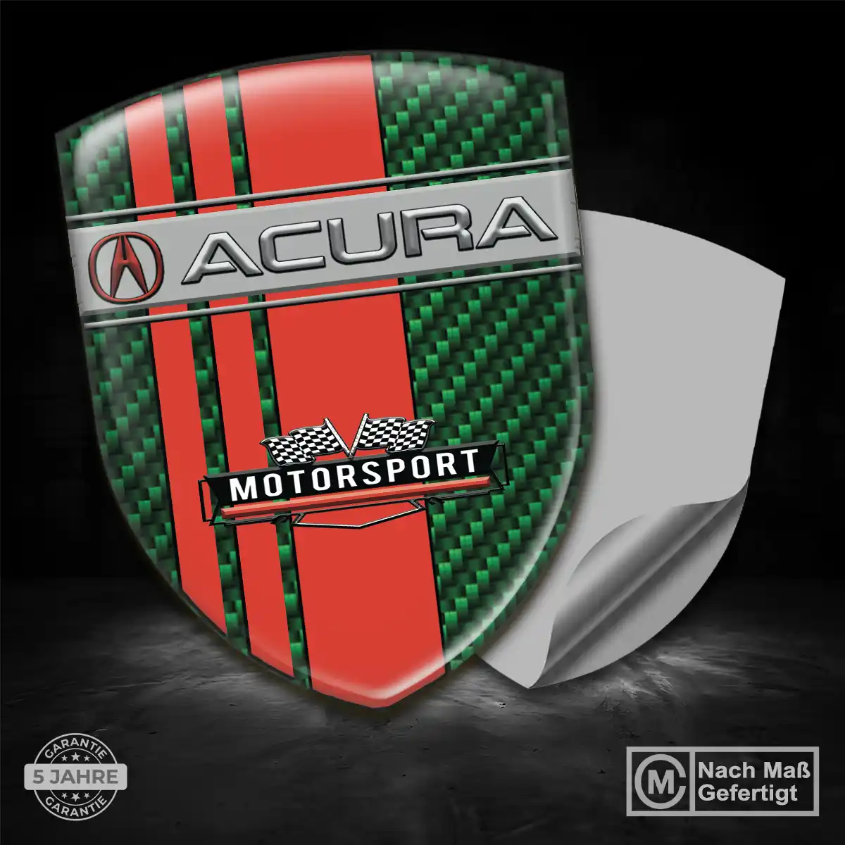 Acura Silikon Aufkleber Embleme Premium-Edition