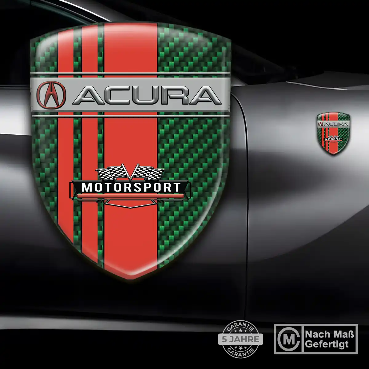 Acura Silikon Aufkleber Embleme Premium-Edition
