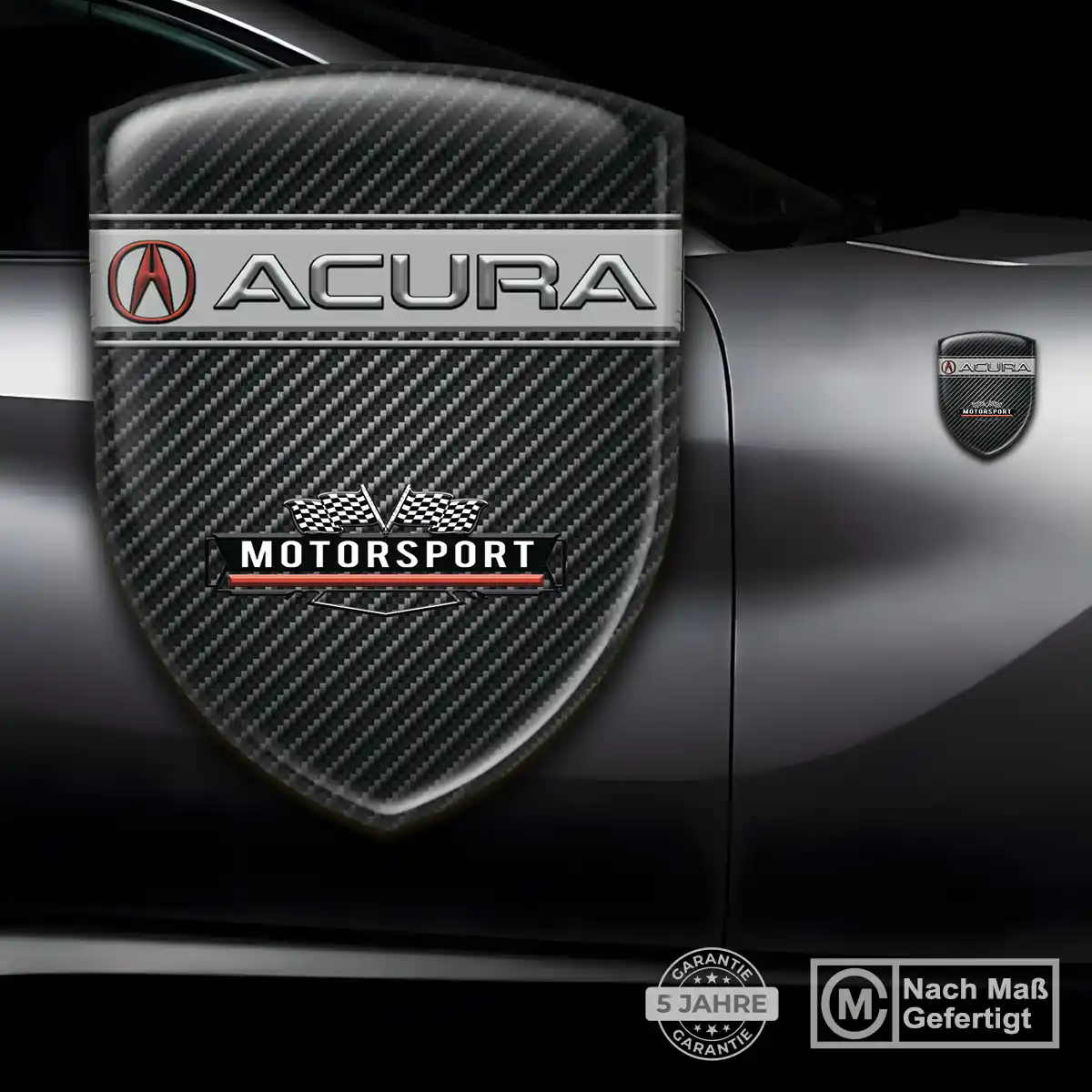 Acura Silikon Aufkleber Embleme Premiumqualität