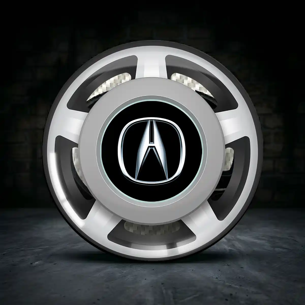 Acura Silikon Aufkleber Embleme Stilvolles Design