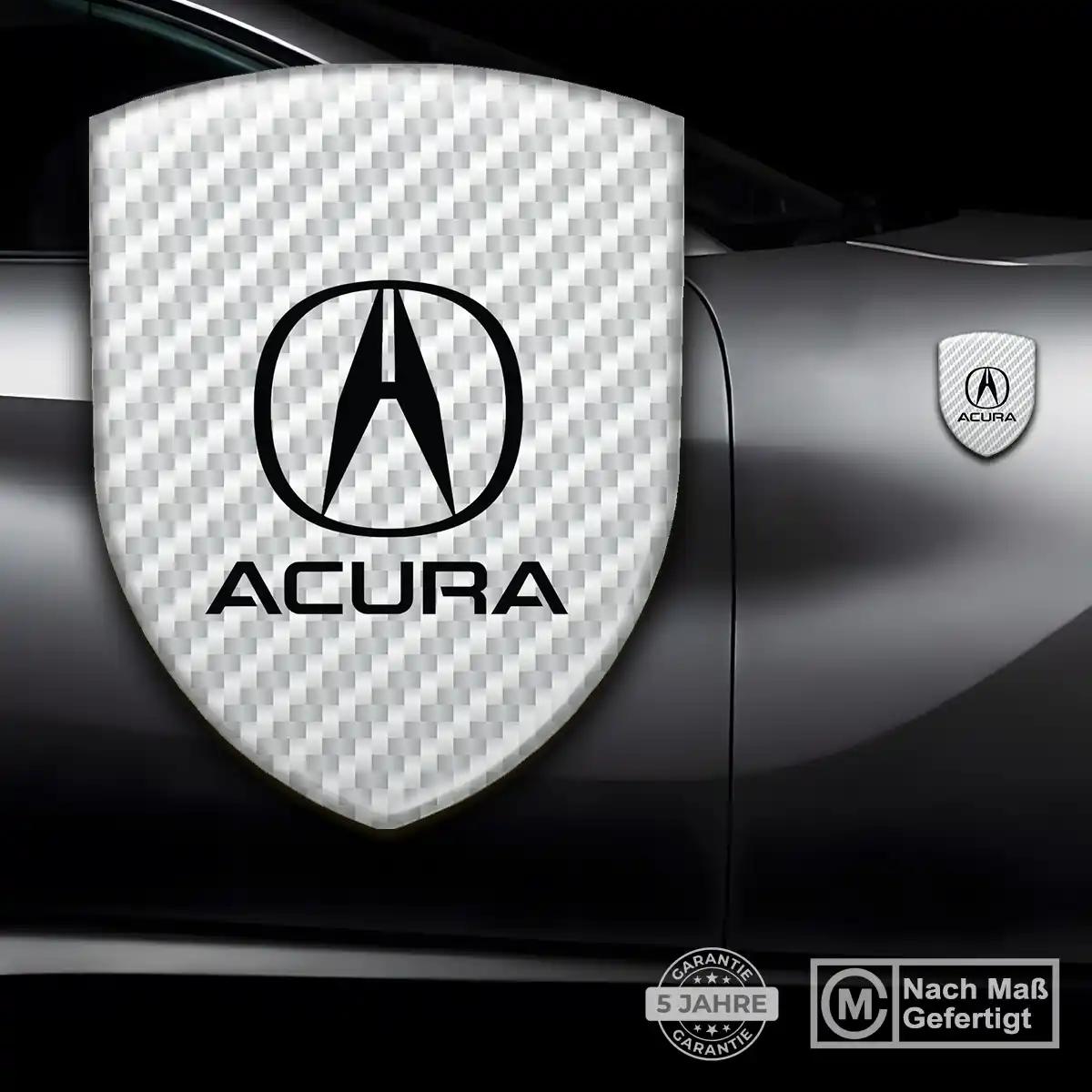 Acura Silikon Aufkleber Tuningfahrzeug
