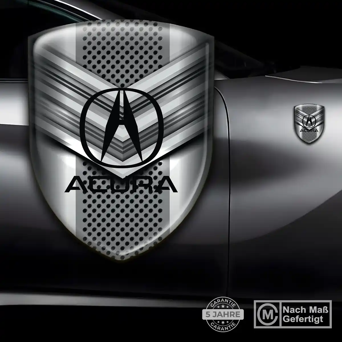 Acura Silikon Aufkleber Wappen Auto Luxus-Edition
