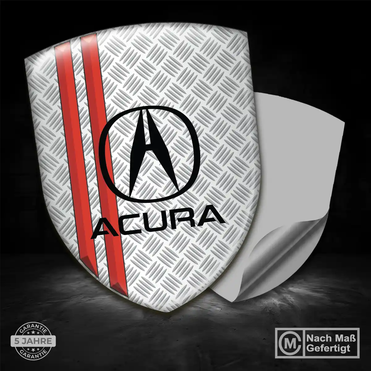 Acura Silikon Aufkleber Wappen Auto Stilvolles Design