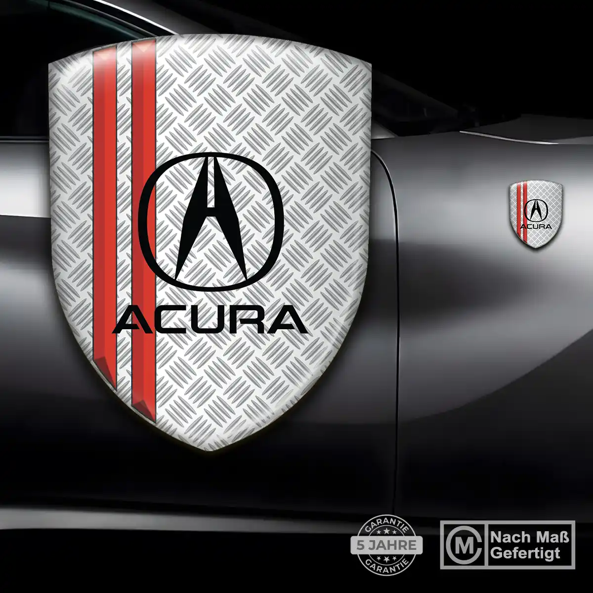 Acura Silikon Aufkleber Wappen Auto Stilvolles Design