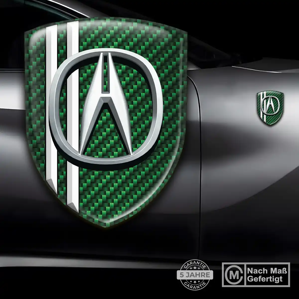 Acura Silikon Aufkleber Wappen Limitierte Auflage